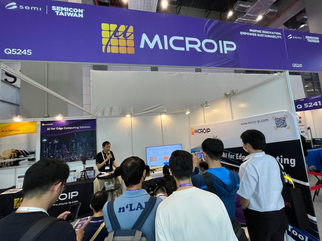 SEMICON Taiwan Microip Booth