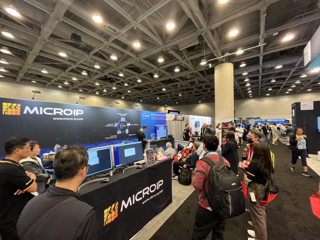 Microip booth at DAC